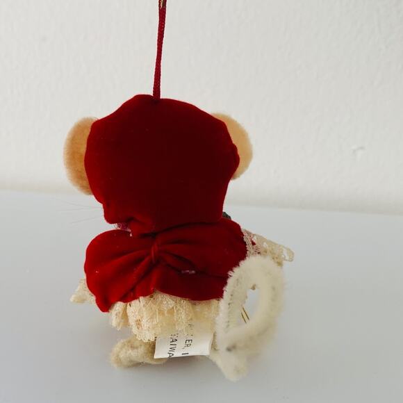 1990 Kurt Adler Mouse Ornament - Picture 4 of 9
